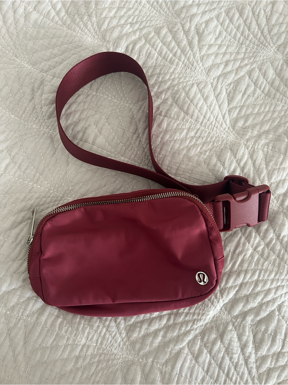 lululemon athletica Burgundy Crossbody Belt Bag